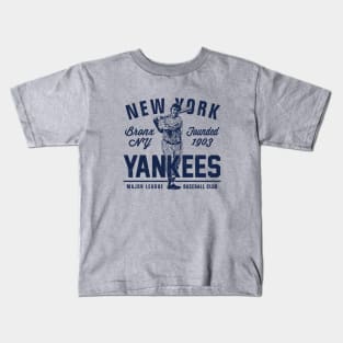 Retro Yankees 1 by Buck Tee Kids T-Shirt